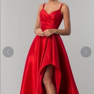 Size 0 Red Prom Dress
